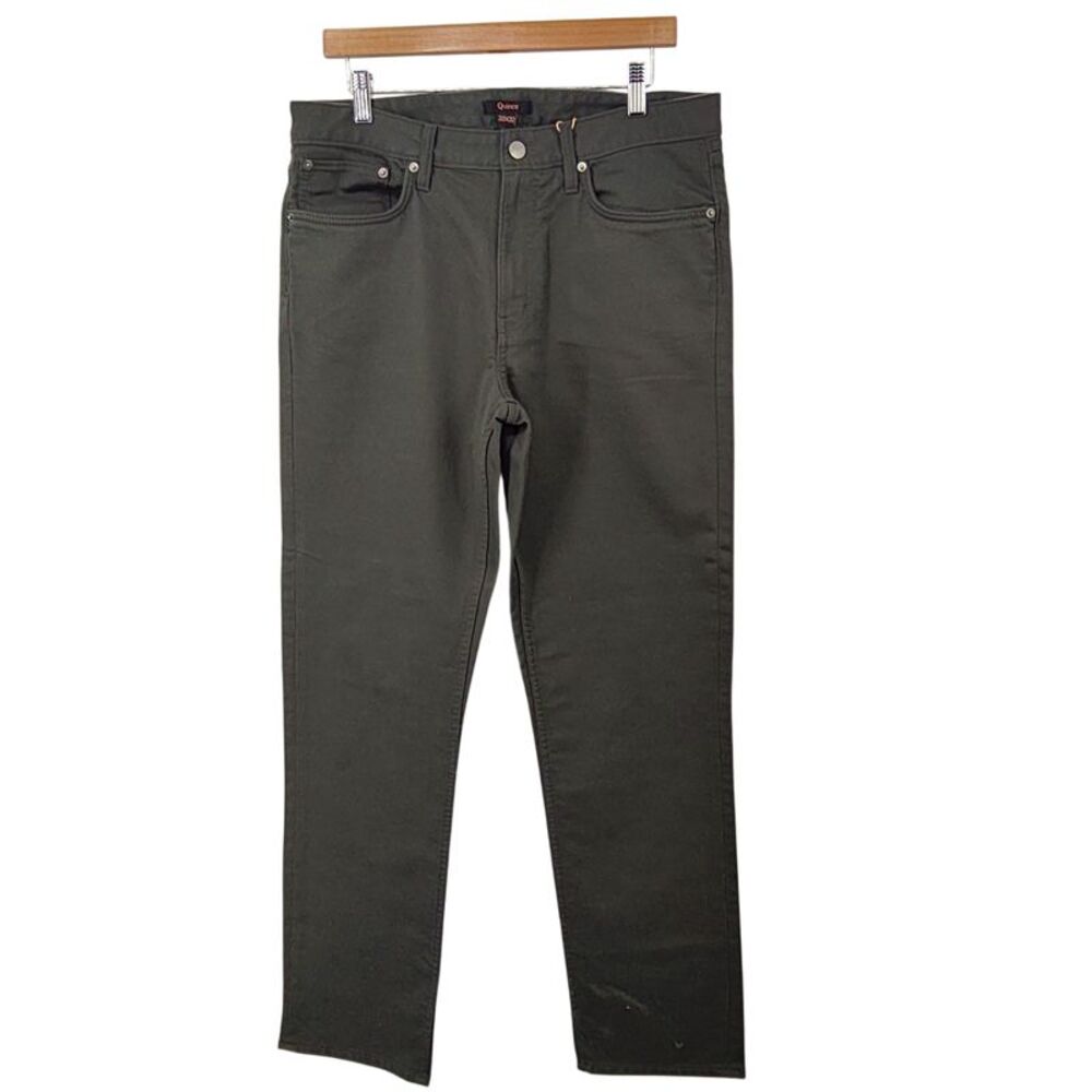 Quince Men Comfort Stretch Traveler 5-Pocket Pants  Straight Dark Charcoal 33